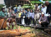 Dukung Hilirisasi Komoditas Unggulan Papua, Wapres Tinjau Sekolah Lapang Sagu Asmat