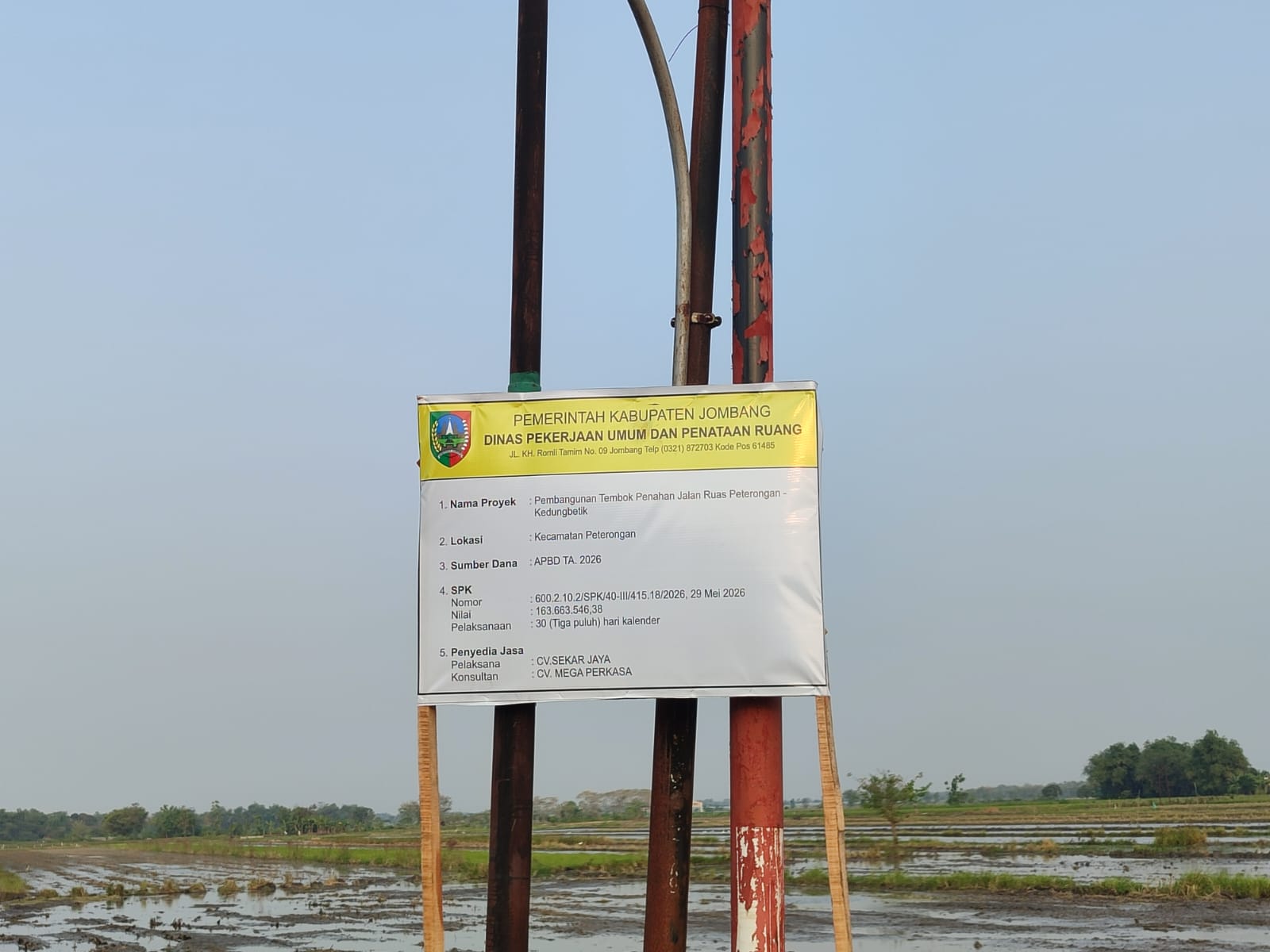 Warga Soroti Proyek TPJ di Peterongan Jombang, Material Urug Diduga dari Tanah Galian