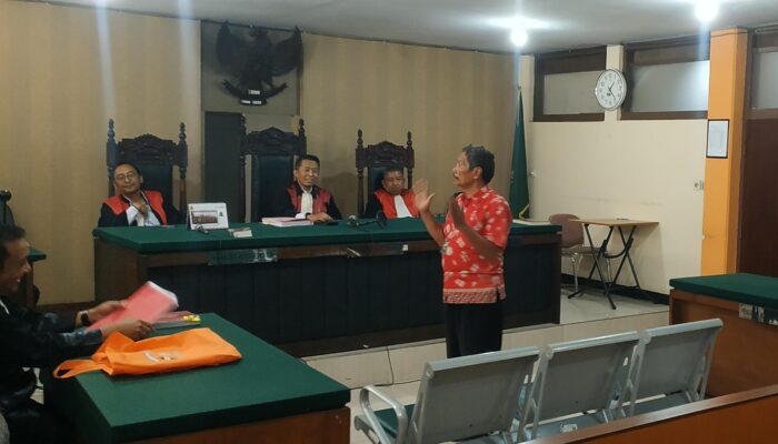 Sidang Kasus Bella Vista Dipimpin Hakim Slamet Budiono SH, Terdakwa Sempat Diingatkan Soal Etika Persidangan