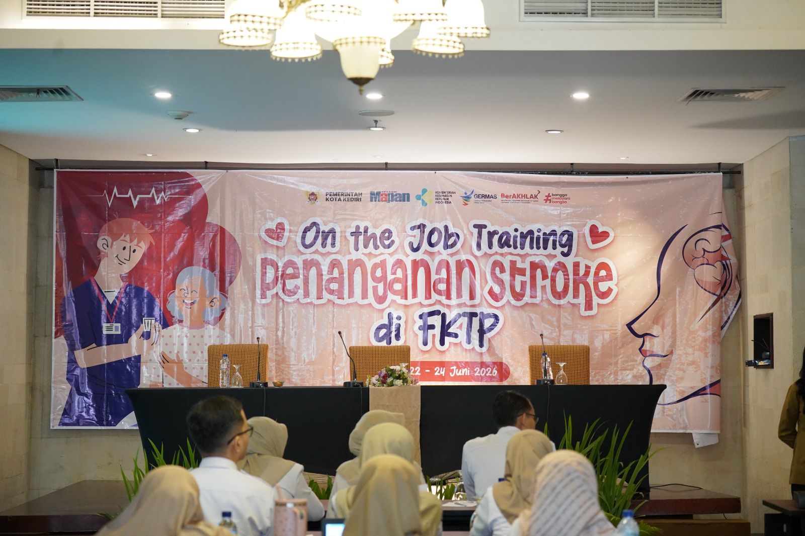 Pemkot Kediri Perkuat Layanan Kesehatan Primer, Tingkatkan Kompetensi Nakes Tangani Stroke