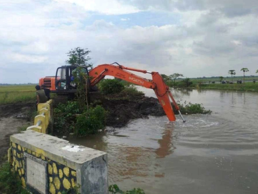 Normalisasi Afvour Dero Capai 2.290 Meter, PUPR Jombang Optimalkan DAS Watudakon
