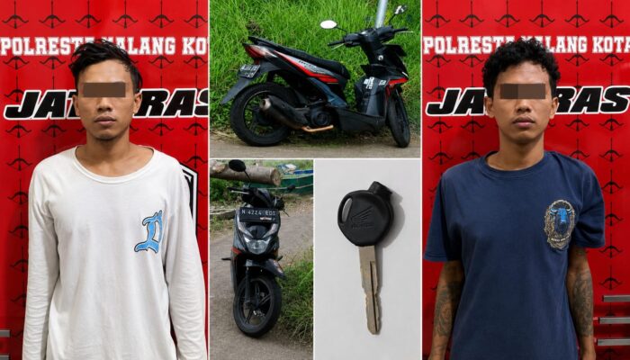 Komplotan Begal Mahasiswa di Malang Dibekuk, Korban Diancam Pisau dan Celurit