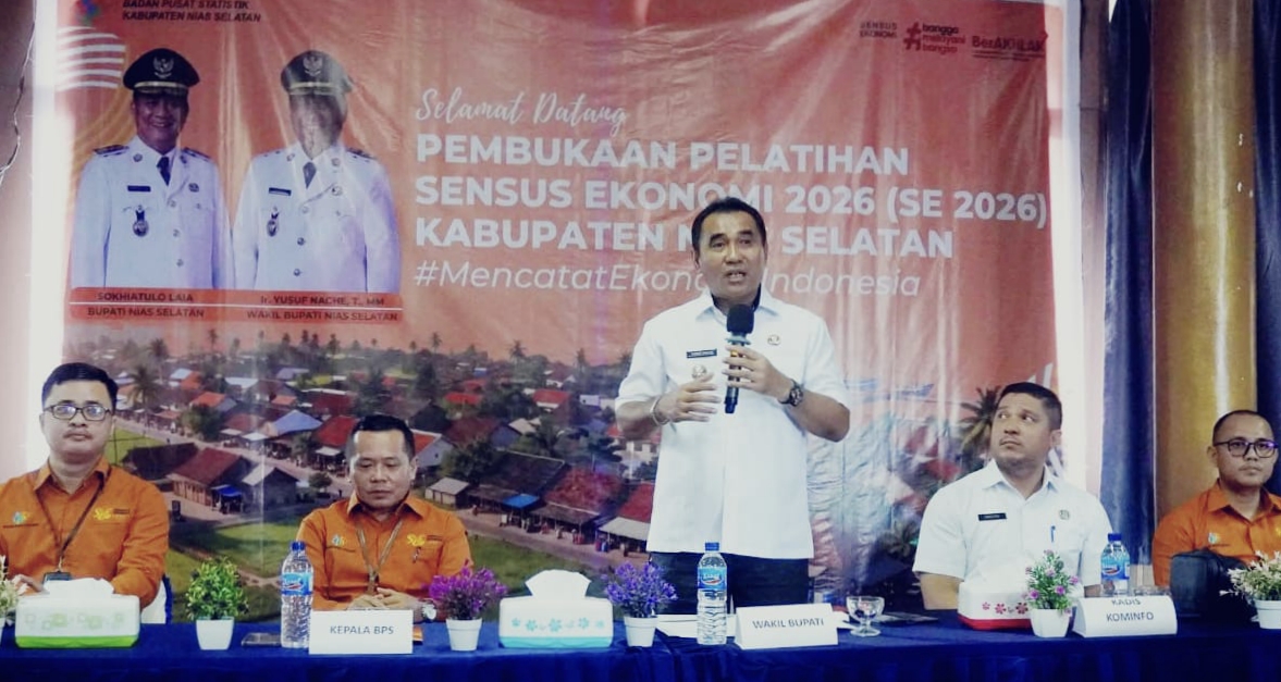 Wabup Nisel Buka Pelatihan Sensus Ekonomi 2026: Tekankan Pentingnya Data Akurat Untuk Pembangunan Daerah