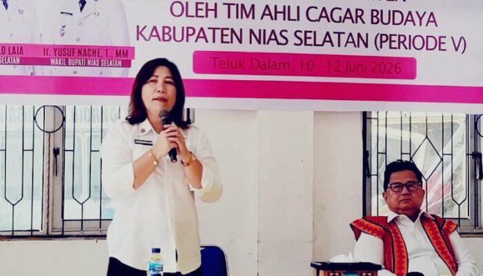 Disbudparpora Nias Selatan Perkuat Pelestarian Warisan Leluhur, Tiga ODCB Masuk Tahap Penetapan Cagar Budaya