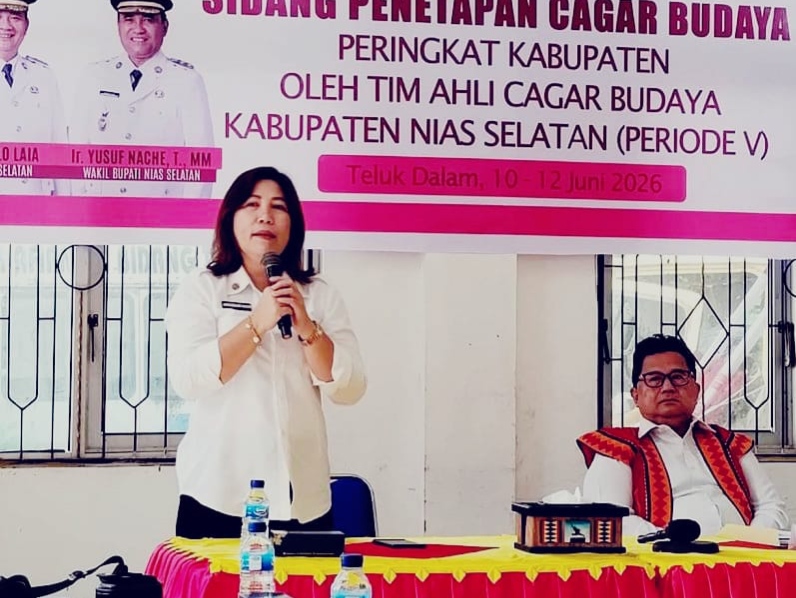 Disbudparpora Nias Selatan Perkuat Pelestarian Warisan Leluhur, Tiga ODCB Masuk Tahap Penetapan Cagar Budaya