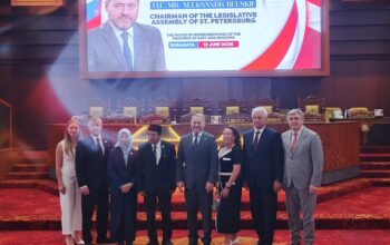 Kunjungi DPRD Provinsi Jatim, Ketua DPRD Kota St Petersburg-Rusia Tawarkan Kerjasama Bilateral