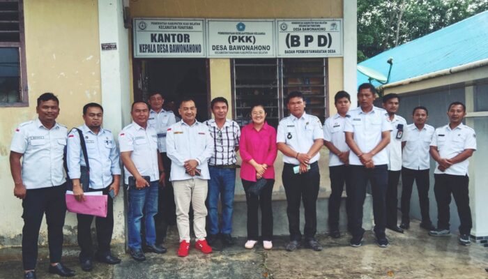 Bawaslu Gelar Uji Petik Data Pemilih, Pemdes Bawonahono Sambut Positif