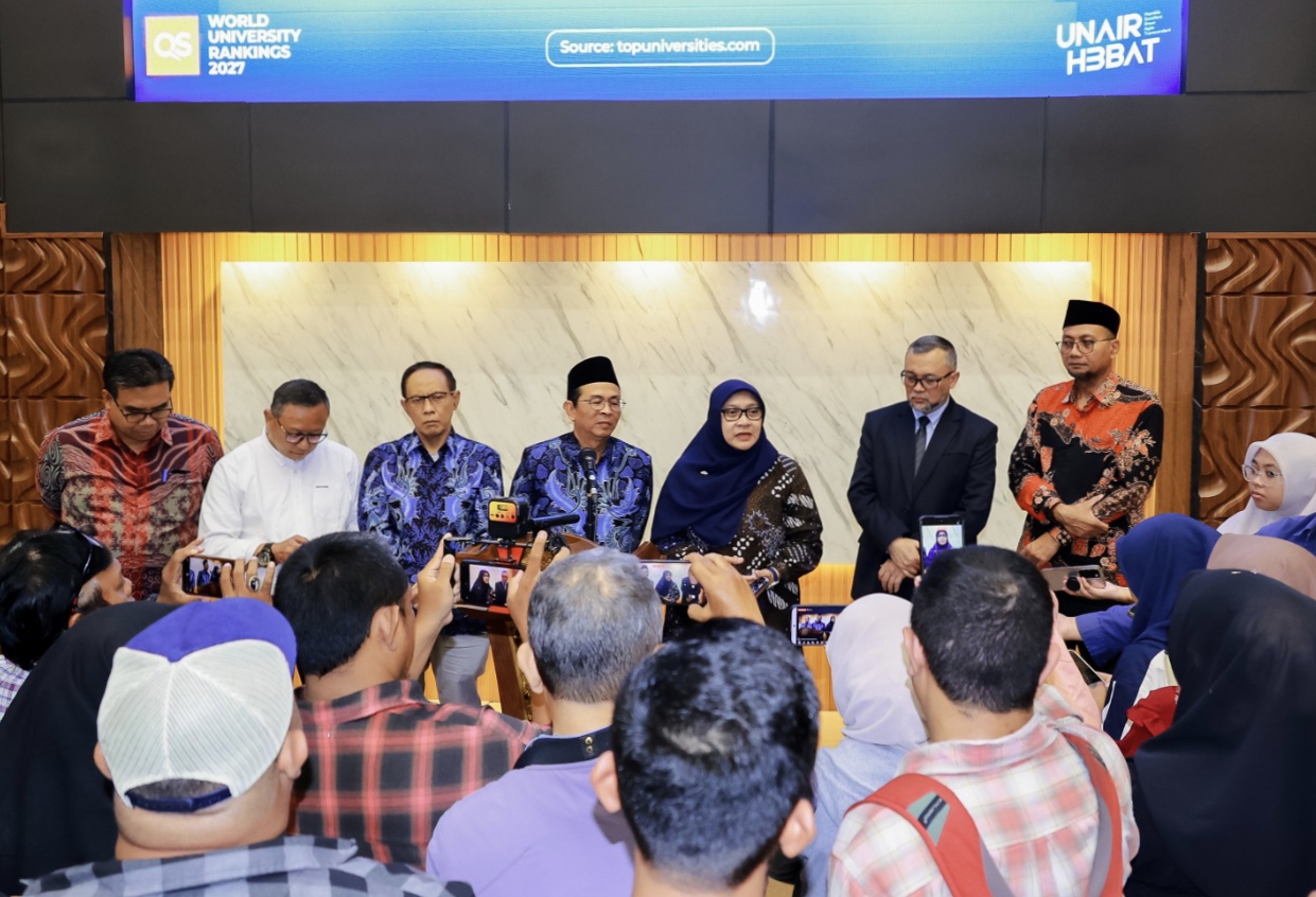 Unair Naik ke Peringkat 276 Dunia, Kukuhkan Posisi 3 Terbaik di Indonesia