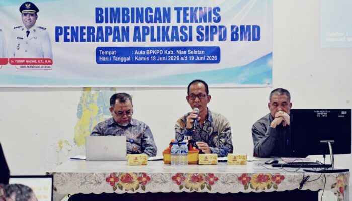 Pemkab Nias Selatan Gelar Bimtek SIPD BMD, Benahi Pengelolaan Aset Daerah