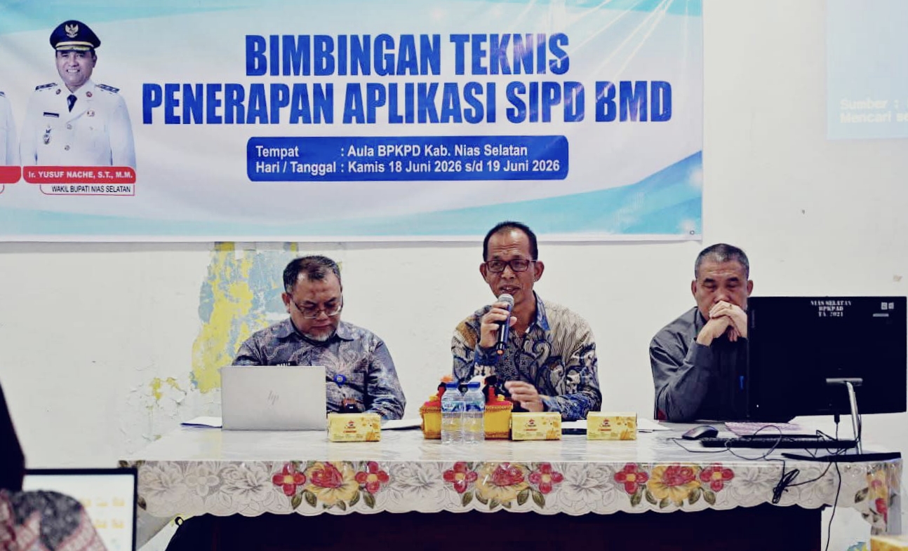 Pemkab Nias Selatan Gelar Bimtek SIPD BMD, Benahi Pengelolaan Aset Daerah