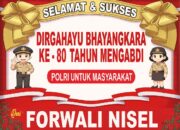 Dirgahayu Bhayangkara Ke-80, FORWALI Nisel Sampaikan Ucapan dan Doa