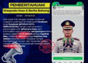 Waspada Hoaks! Polres Nisel Bantah Kabar Salah Identitas