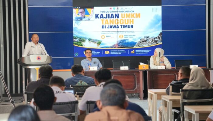 Kolaborasi BPBD dan BNPB, Rintis Program UMKM Jatim Tangguh Bencana