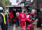 Tabrakan Adu Banteng Dua Sepeda Motor di Pakisaji, Tiga Korban Dilarikan ke RSUD Kanjuruhan