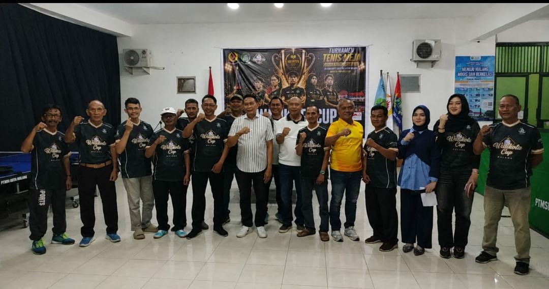 Wali Kota Cup Jadi Ujian Serius PTMSI Kota Malang, Wahyu Hidayat: Jangan Hanya Latihan, Prestasi Harus Dibuktikan di Meja Pertandingan
