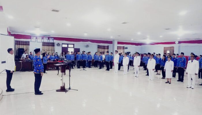 Bupati Nisel Lantik 7 Camat dan 57 Pejabat Administrator