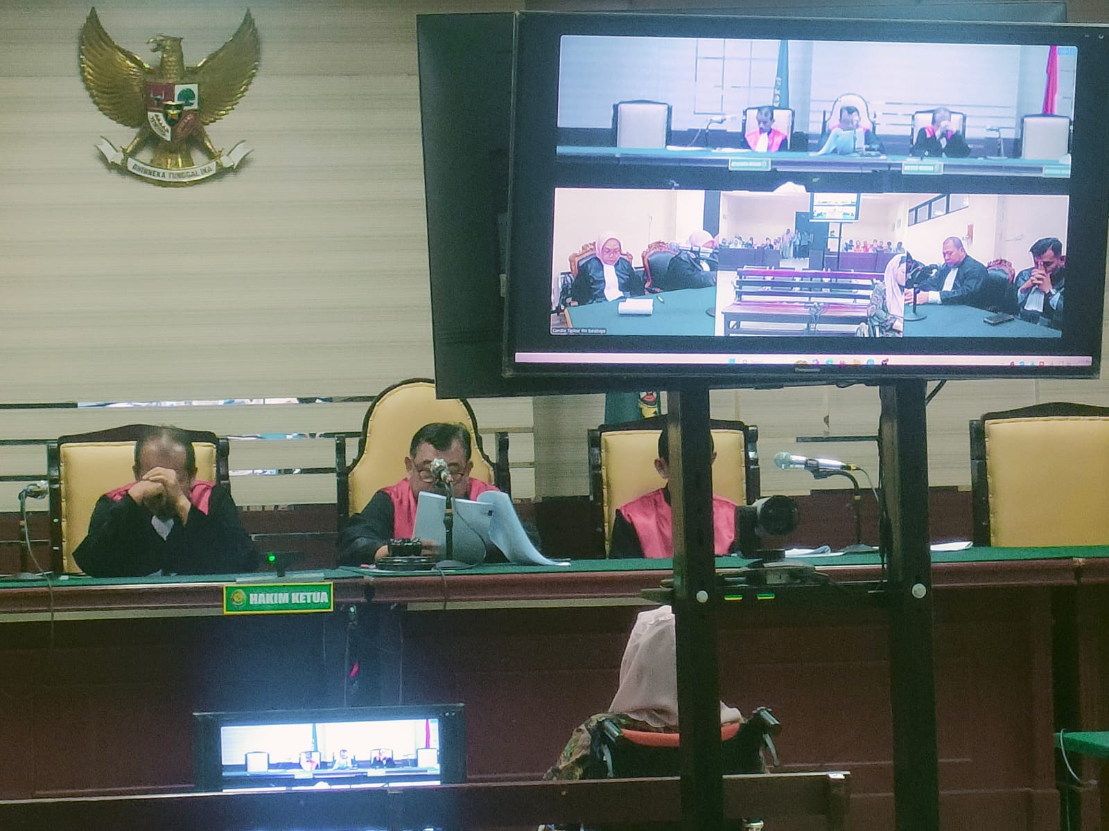 Terbukti Korupsi Rekrutmen Perangkat Desa di Tulangan Sidoarjo, Hakim Vonis Ning Tiwik 4 Tahun Penjara