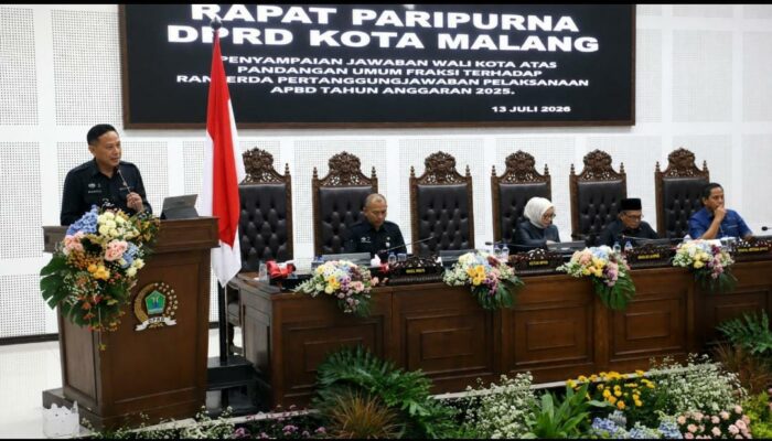 Jawab Sorotan Fraksi DPRD, Wali Kota Malang Beberkan Strategi PAD Berkelanjutan