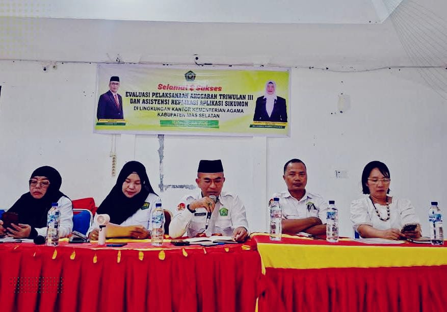 Kemenag Nisel Gelar Rapat Pemilihan Panitia HUT KEMRI Ke-81