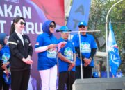 Hadiri HUT ke-25 Partai Demokrat, Wabup Sidoarjo, Mimik Idayana Ajak Masyarakat Gencarkan Gerakan Tanam Pohon