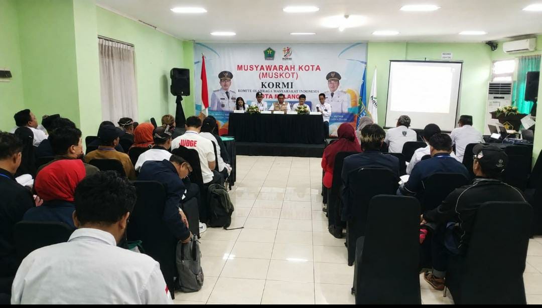 Pembina KORMI Kota Malang Baihaqi Harap Kepengurusan Baru Perkuat Kolaborasi dan Budayakan Olahraga Masyarakat