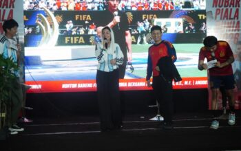 Novita Hardini Gelar Nobar Final Piala Dunia 2026, Hidupkan UMKM dan Hadirkan Hiburan Gratis bagi Warga Trenggalek