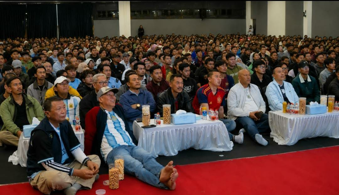 Ratusan Warga Padati MCC Nobar Final Piala Dunia 2026, Wahyu Hidayat Jagokan Argentina