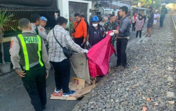 Diduga Sengaja Berbaring di Rel, Lansia Tewas Tertabrak Kereta Arjuna Express di Polowijen