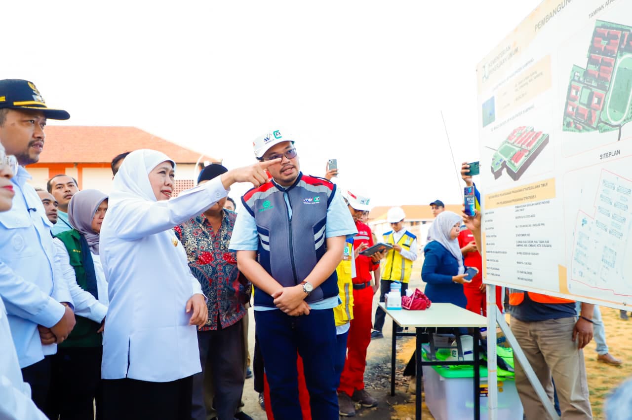 Tinjau SRT Sampang, Khofifah: Fasilitas Lengkap dan Terluas di Indonesia, Gratis untuk Anak Desil 1-2