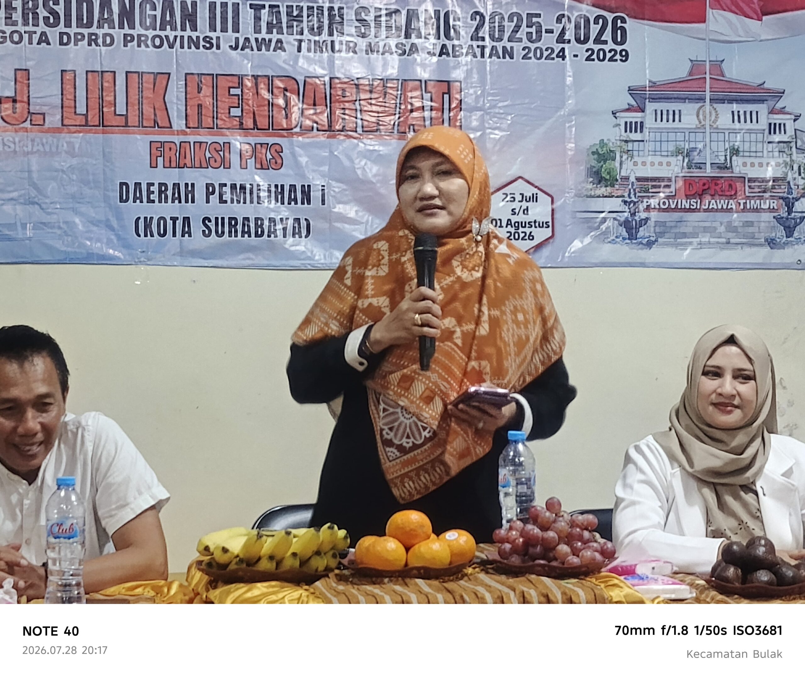 Reses di Bulak Surabaya, Lilik Hendarwati Disambati Soal DTSEN Tak Akurat, Minim SMA-SMK Negeri dan Legalitas UMKM
