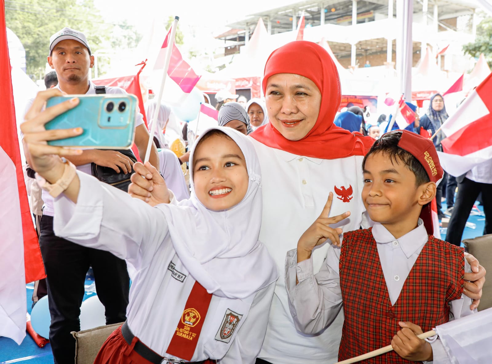 Gubernur Khofifah dan Menteri PPPA Luncurkan Perisai Anak Jatim, Wujudkan Ruang Digital Aman untuk Anak