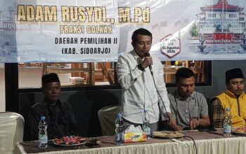 Reses di Plaosan Wonoayu, Adam Rusydi Apresiasi Perangkat Desa dan Jelaskan Mekanisme Usulan TPS & Lapangan Olahraga