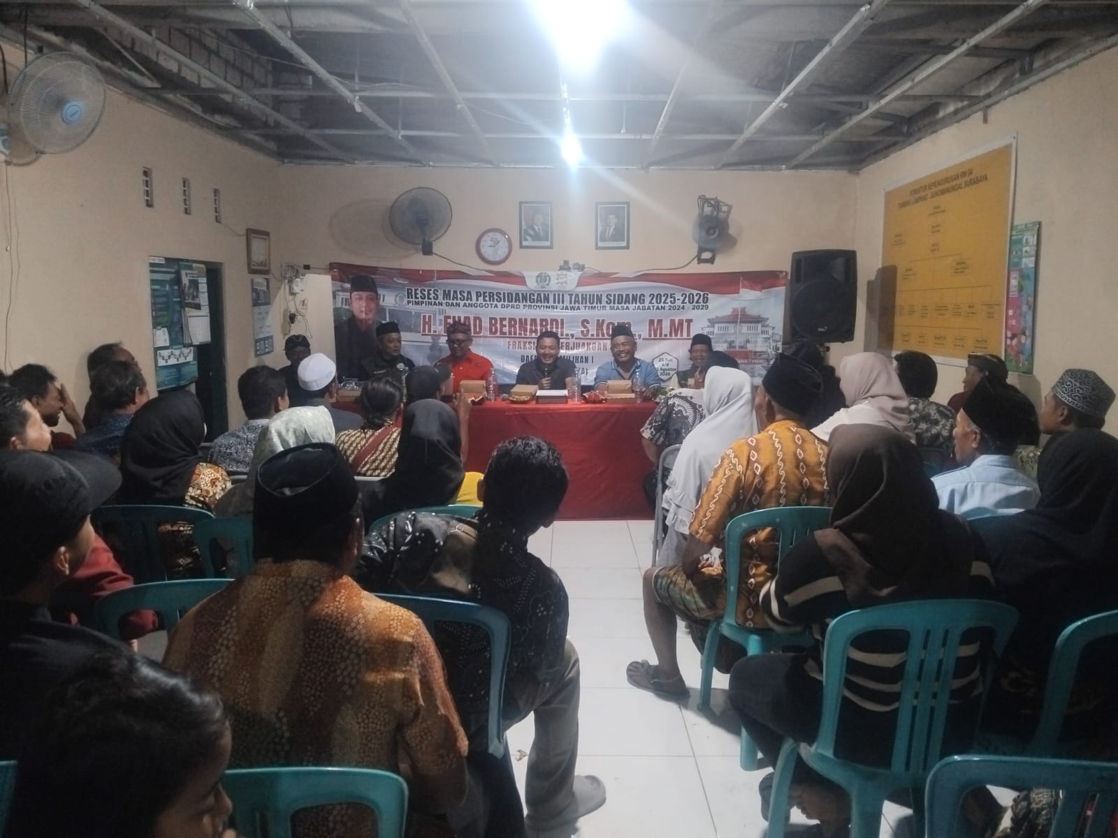 Reses di Tambak Lumpang, Fuad Benardi Serap Aspirasi Soal Status Lahan BTKD dan Perbaikan Jalan