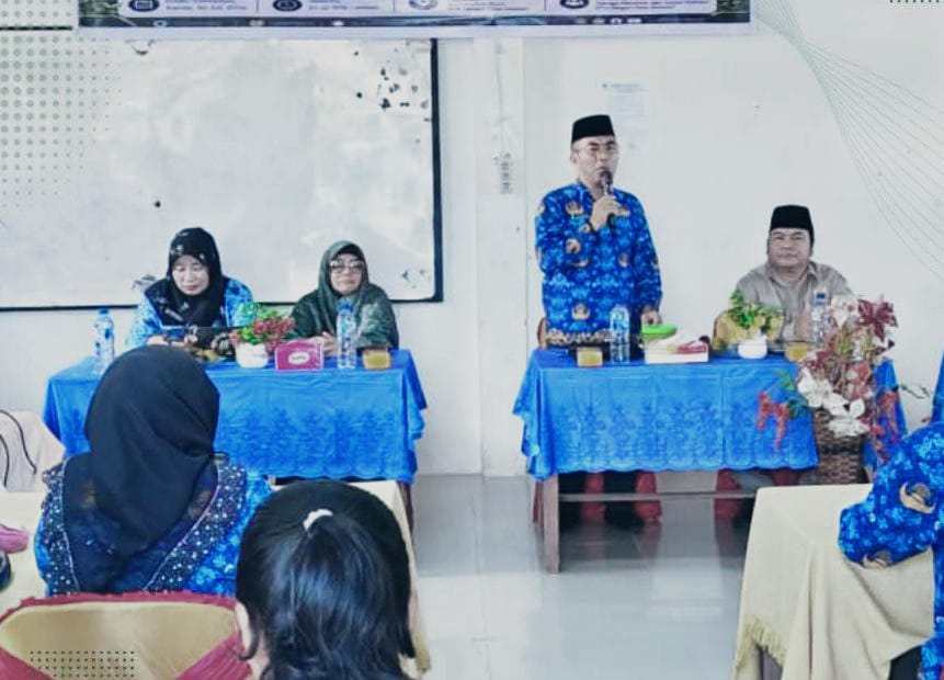 MTsN Nisel Sosialisasikan Moderasi Beragama, Kakan Kemenag Nisel Tekankan Nilai Toleransi