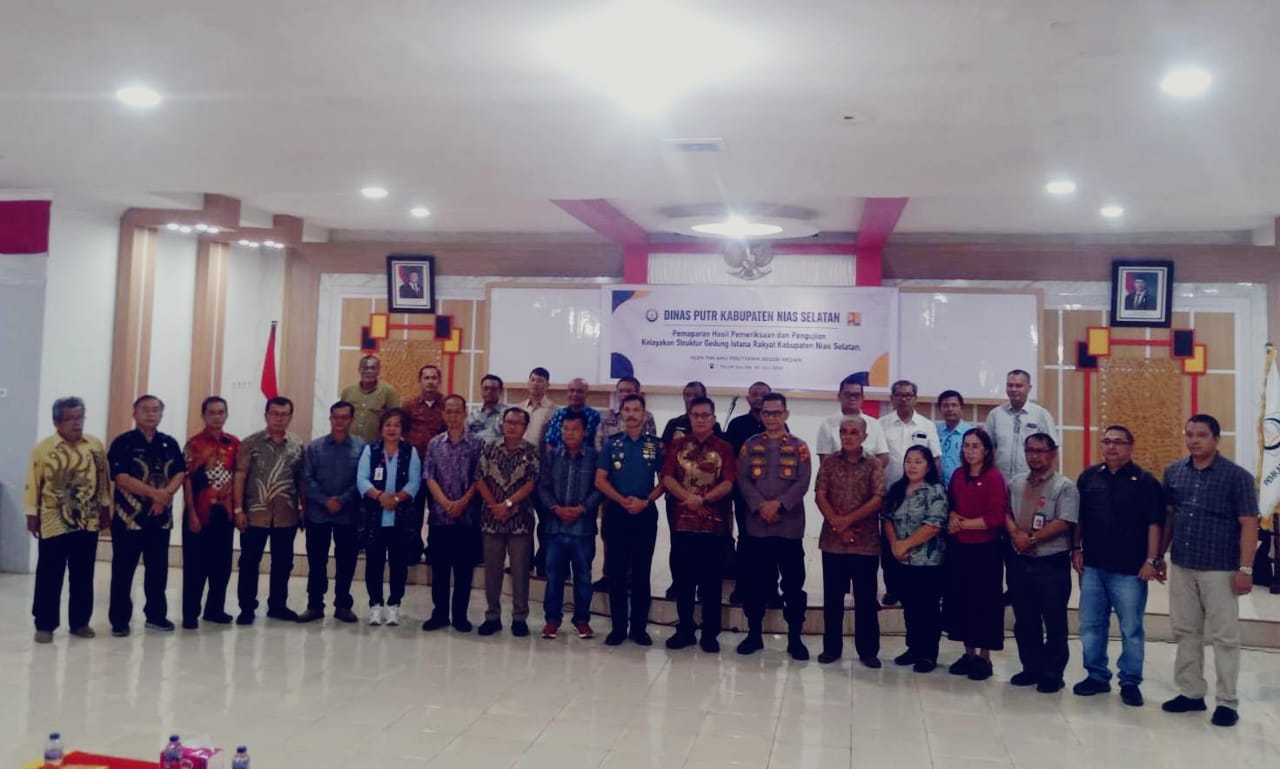 Bupati Nisel Buka Kegiatan Pemaparan Hasil Uji Kelayakan Gedung Istana Rakyat