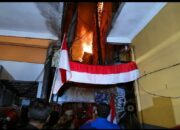 Rumah di Jalan Kopral Usman Kota Malang Terbakar, Kerugian Ditaksir Capai Rp90 Juta