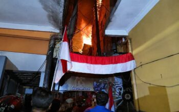Rumah di Jalan Kopral Usman Kota Malang Terbakar, Kerugian Ditaksir Capai Rp90 Juta