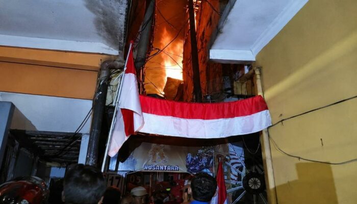 Rumah di Jalan Kopral Usman Kota Malang Terbakar, Kerugian Ditaksir Capai Rp90 Juta
