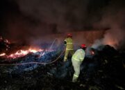 Damkar Beberkan Kronologi Kebakaran Gudang Kayu di Kepanjen, Pemadaman Berlangsung Lebih dari 10 Jam