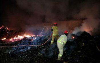 Damkar Beberkan Kronologi Kebakaran Gudang Kayu di Kepanjen, Pemadaman Berlangsung Lebih dari 10 Jam
