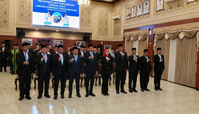Kursi Sekda Kota Malang Resmi Kosong, Erik Setyo Santoso Digeser Jadi Asisten, Pemkot Mulai Era Baru Manajemen Talenta