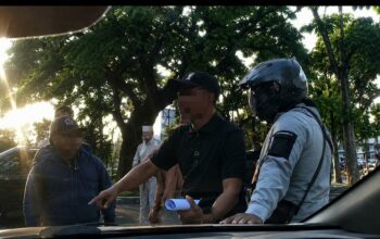 Diduga Debt Collector Hadang Pengendara di Jalan Borobudur Kota Malang, Rekaman Video Viral di Media Sosial