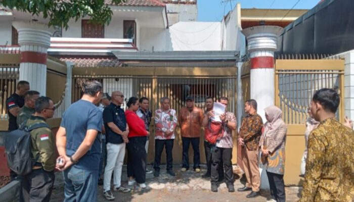 PN Malang Lakukan Konstatering Tanah dan Bangunan di Oro-oro Dowo Kota Malang