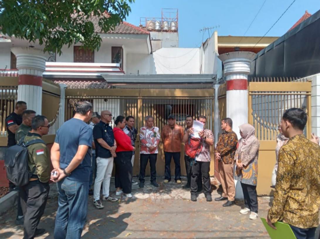 PN Malang Lakukan Konstatering Tanah dan Bangunan di Oro-oro Dowo Kota Malang