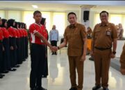 Jelang HUT RI ke-81, 78 Calon Paskibraka Kota Malang Digembleng Fisik, Mental dan Karakter