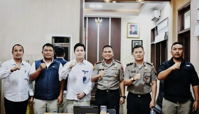 Kapolres Nisel Terima Kunjungan Pimpinan Bulog, Bahas Sinergi Jaga Ketahanan Pangan