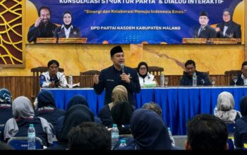 Amarta Fasa Tegaskan Konsolidasi NasDem Kabupaten Malang untuk Cetak Kader Berintegritas dan Solutif