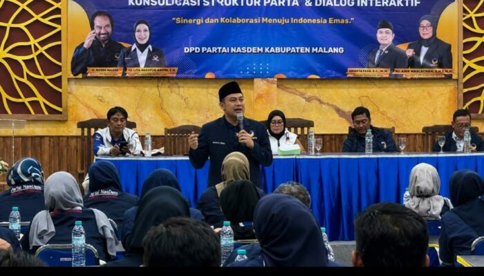 Amarta Fasa Tegaskan Konsolidasi NasDem Kabupaten Malang untuk Cetak Kader Berintegritas dan Solutif