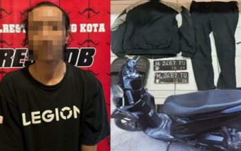 Kurang Sepekan, Resmob Polresta Malang Kota Bekuk Pelaku Curanmor di Kawasan Kos, Motor Pelajar Asal Sumenep Berhasil Diamankan