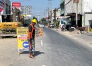 Dinas Perhubungan Kota Kediri Terapkan Rekayasa Lalu Lintas, Penutupan Jalan PB Sudirman